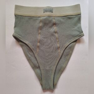 Skims Cotton Rib Thong & Brief‎